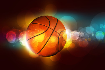 March Madness Basketball Adobe Stock Photo