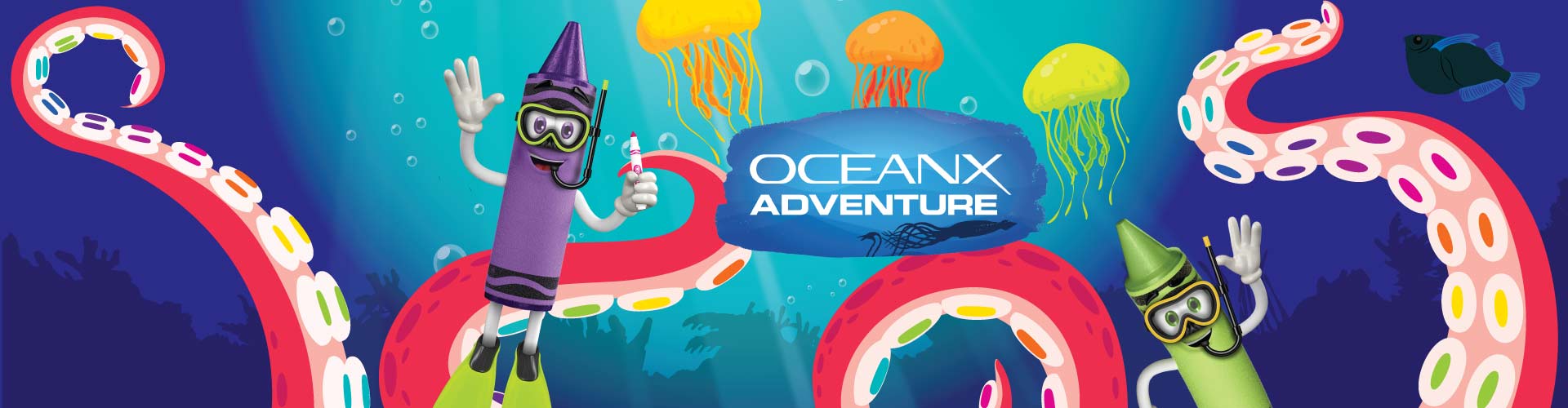 Oceanx at Crayola Facebook Image