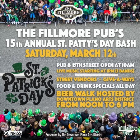 St. Patty's Day in Downtown Plano 2022