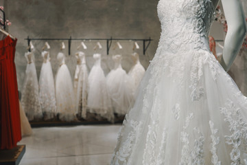 Wedding Dresses Adobe Stock Photo