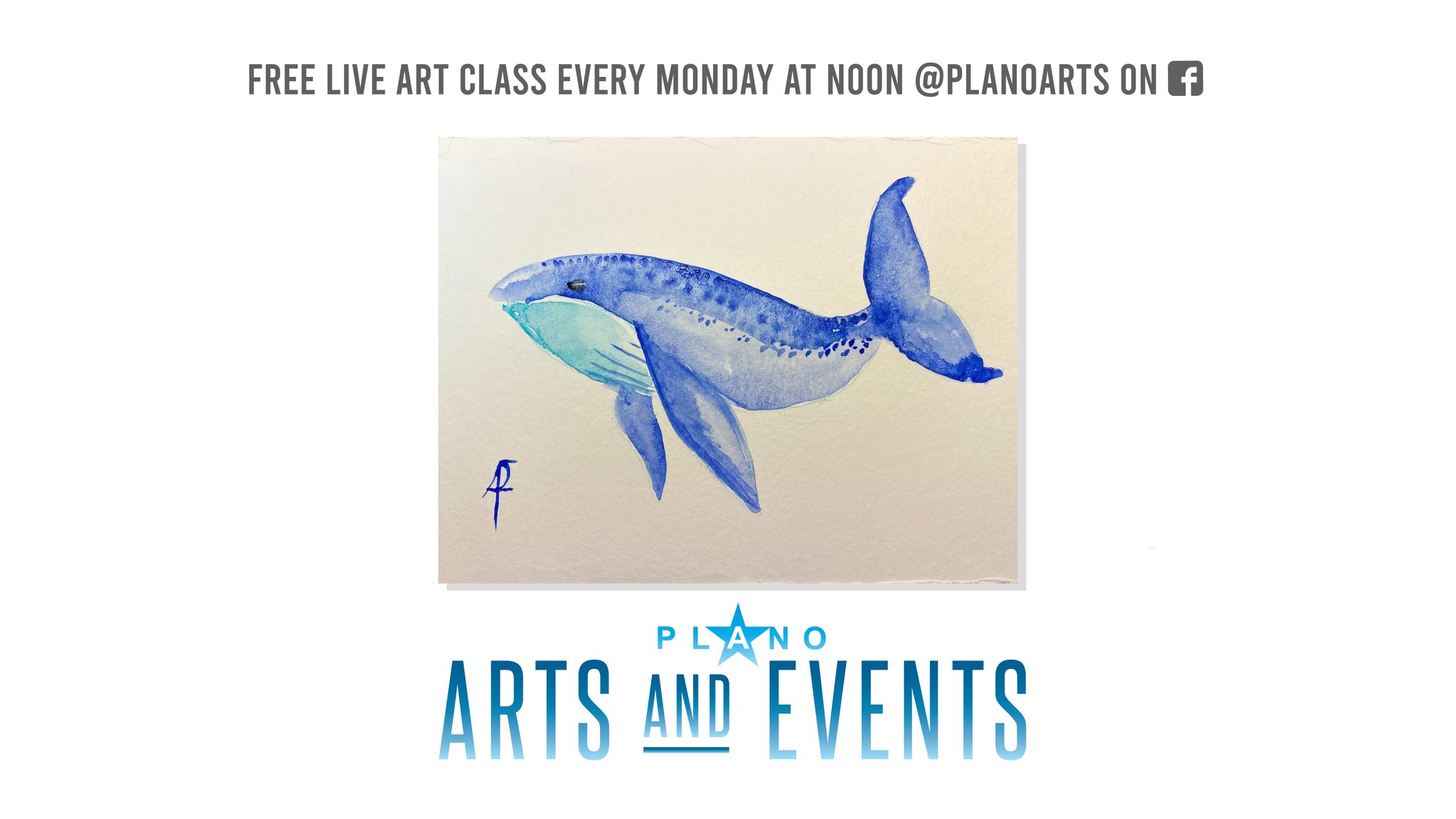 Whale Art Class online