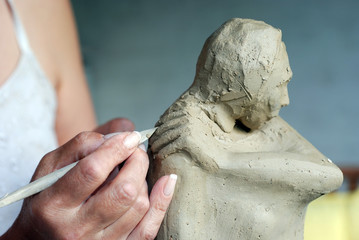 sculpture adobe stock photo