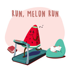 Run Melon Run Adobe Stock Photo