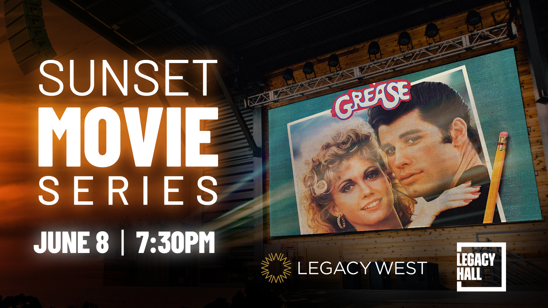 Sunset Movie Series - Grease