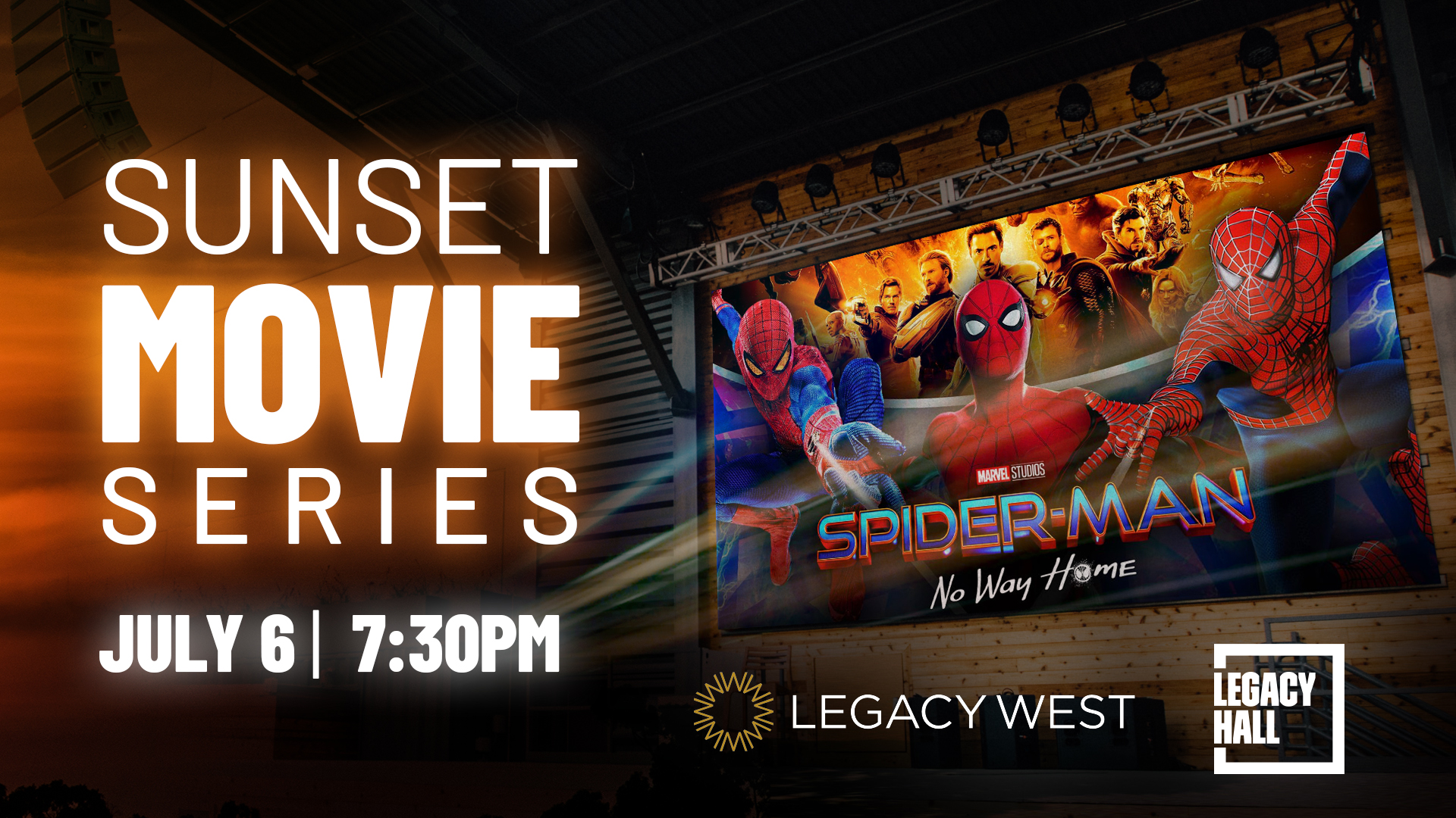 Sunset Movie Series - Spiderman