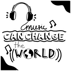 Music Can Change Adobe Stock Photo