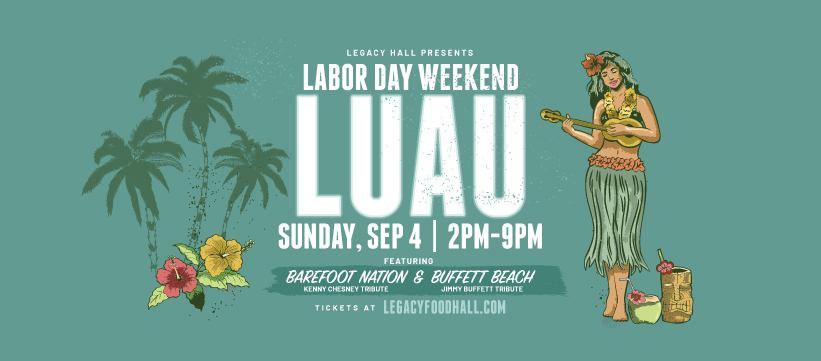 Labor Day Luau Facebook Image