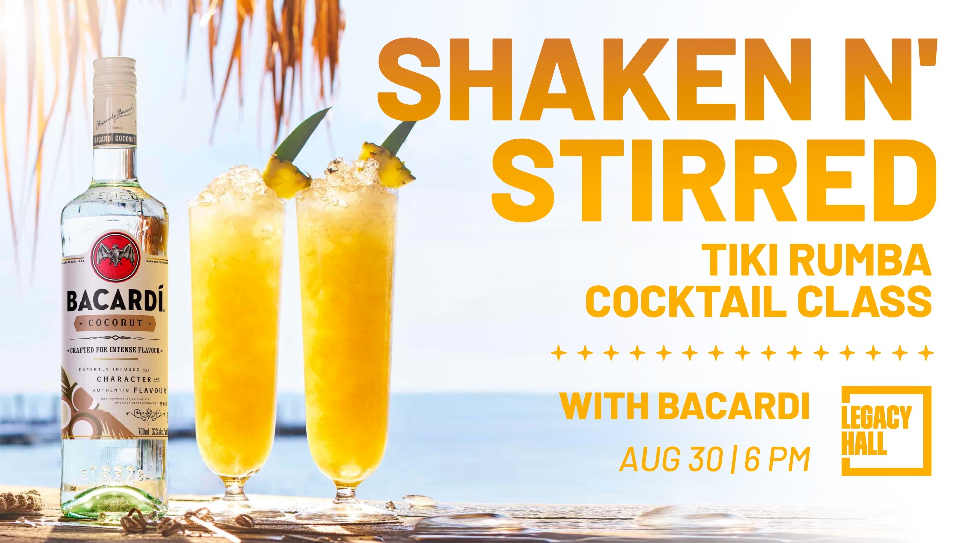 Tiki Rumba Cocktail Class Facebook Image