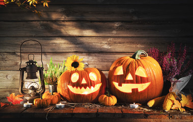 Carved Pumpkins Adobe Stock Photo