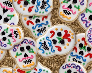 Dia de los Muertos Cookies Adobe Stock Photo