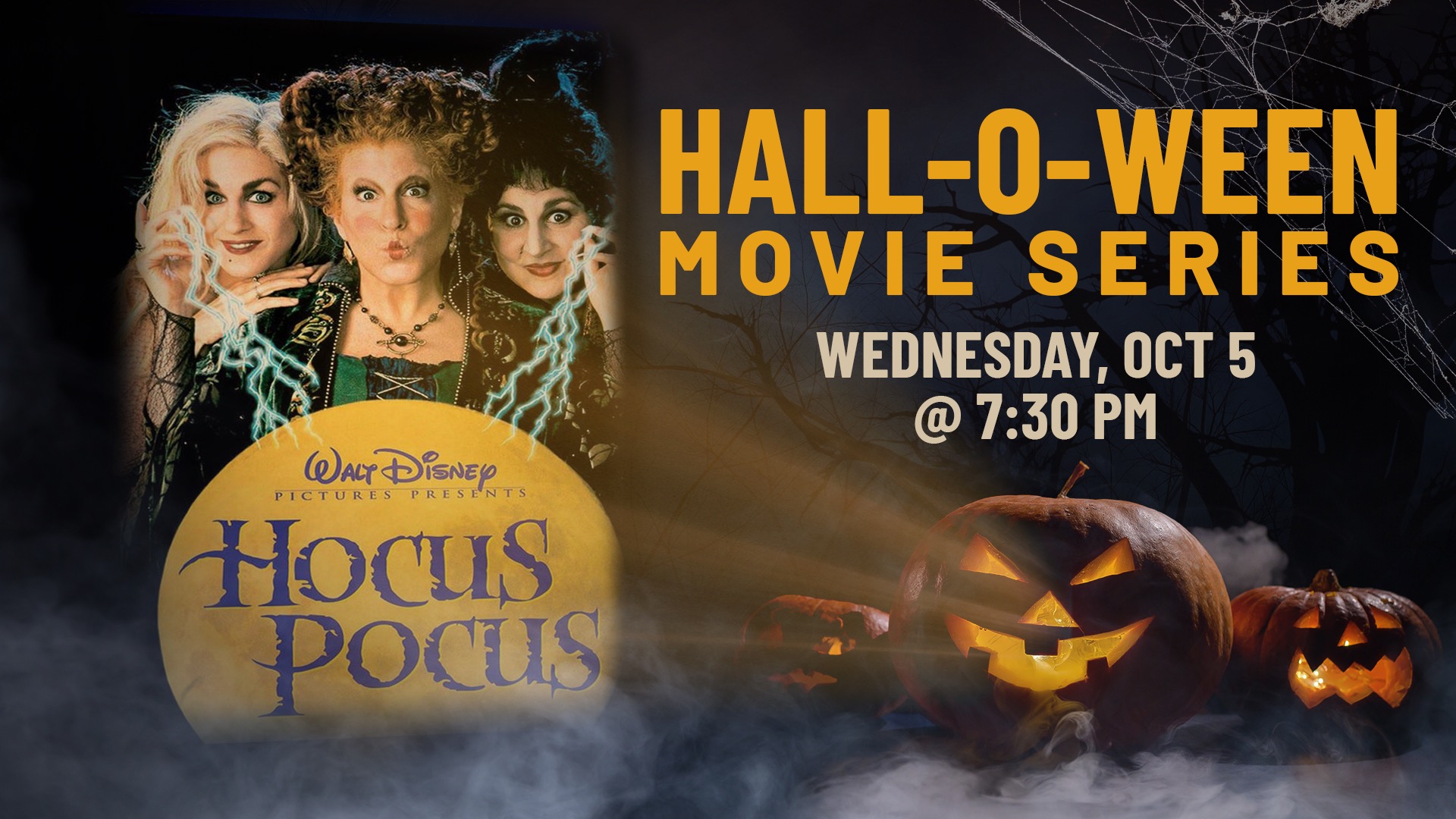 Hall-O-Ween Movie Series Hocus Pocus