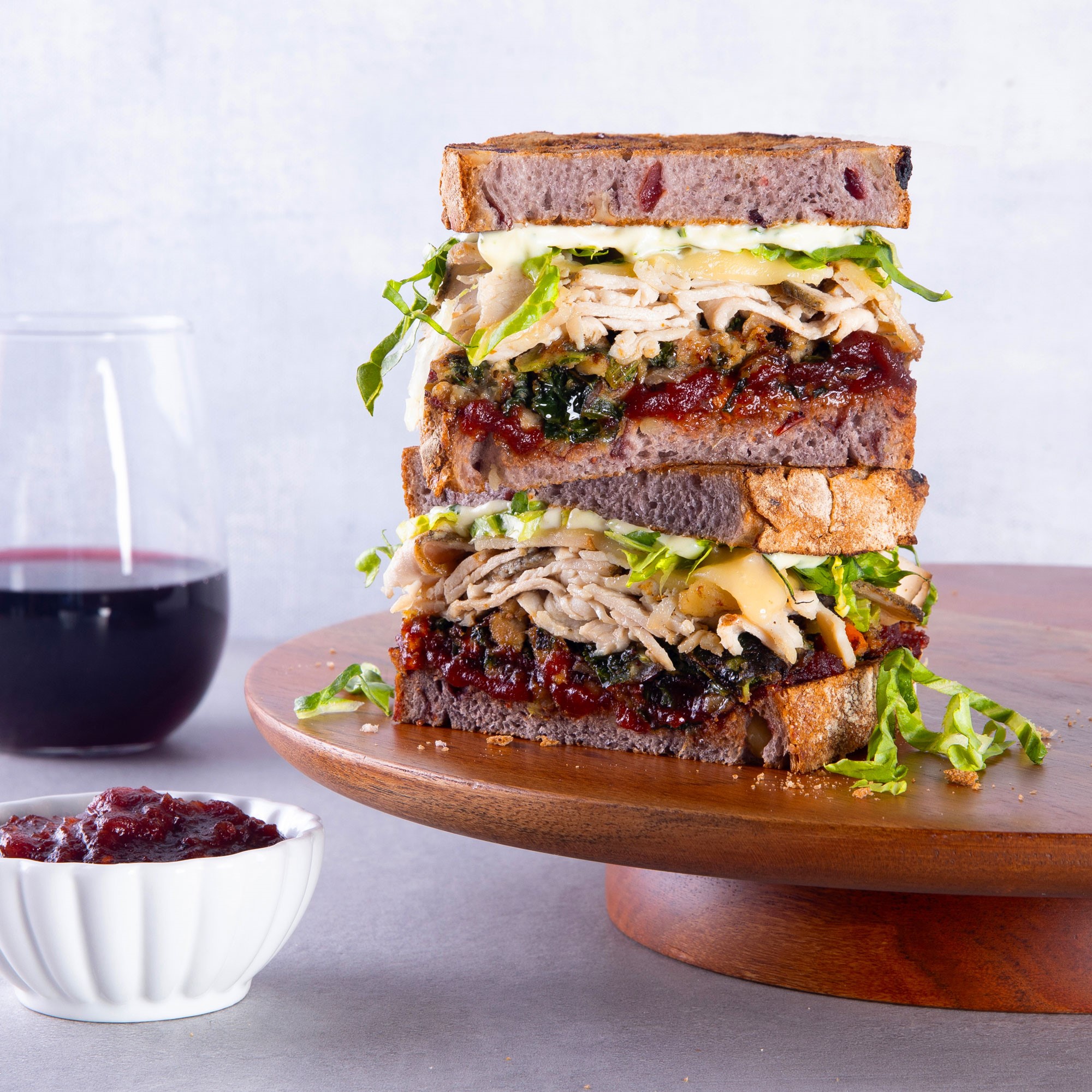 Mendocino Farms Thanksgiving sandwich