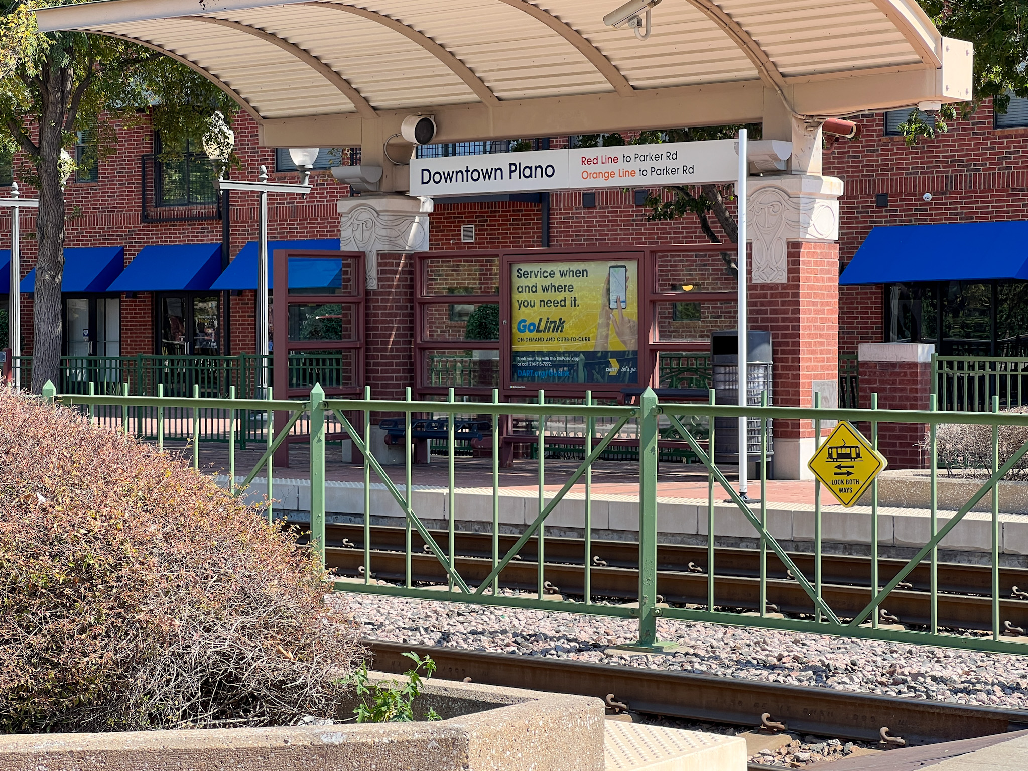 Downtown Plano DART station