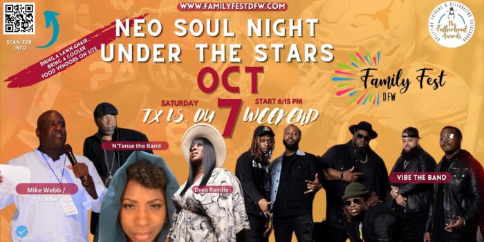 Neo Soul Night Under the Stars at Family Fest DFW 2023