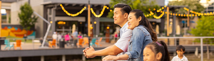 Family at The Boardwalk at Granite Park