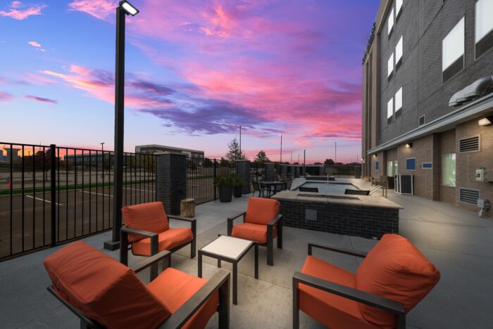 Four Points Hotel Plano patio