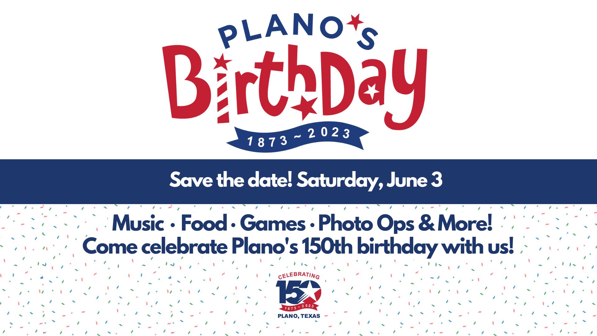 Plano 150th Birthday