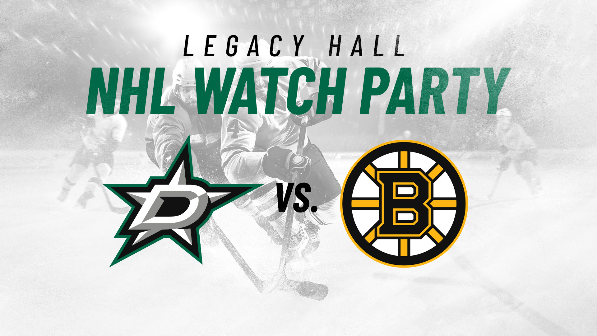 Stars vs Bruins Watch Party