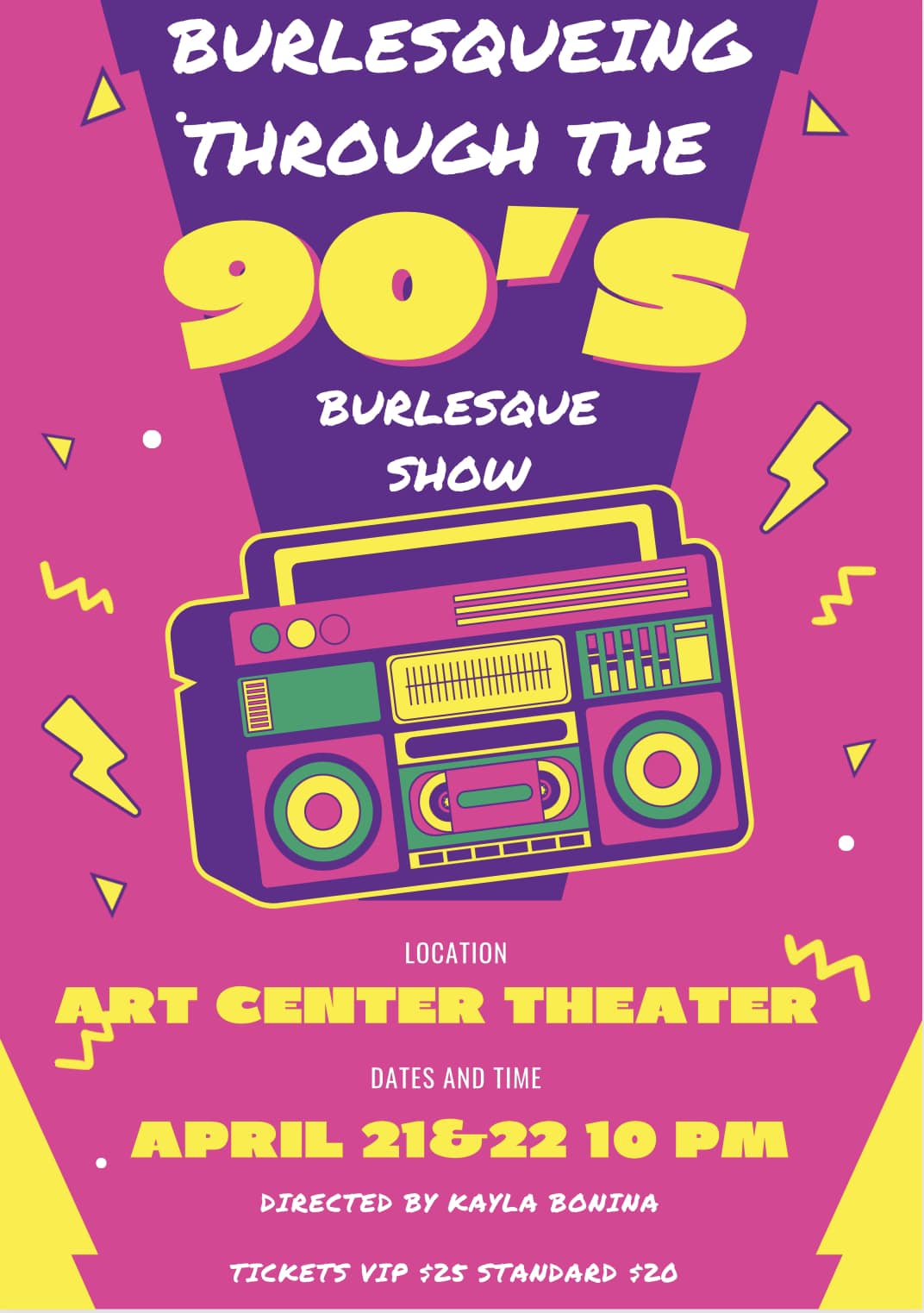 Burlesque Through The 90's