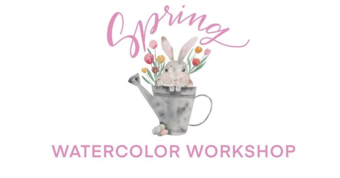 Spring Watercolor Workshop at Lyla's