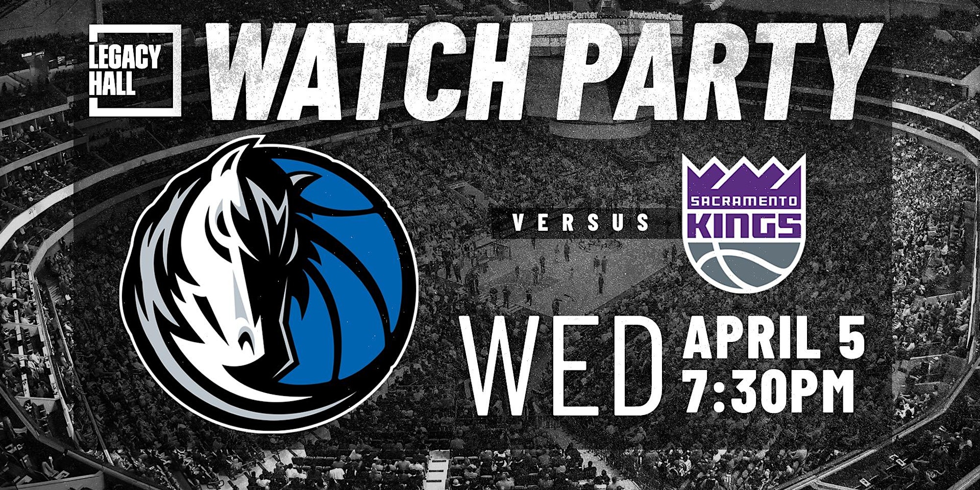 Dallas Mavericks VS Sacramento Kings Watch Party