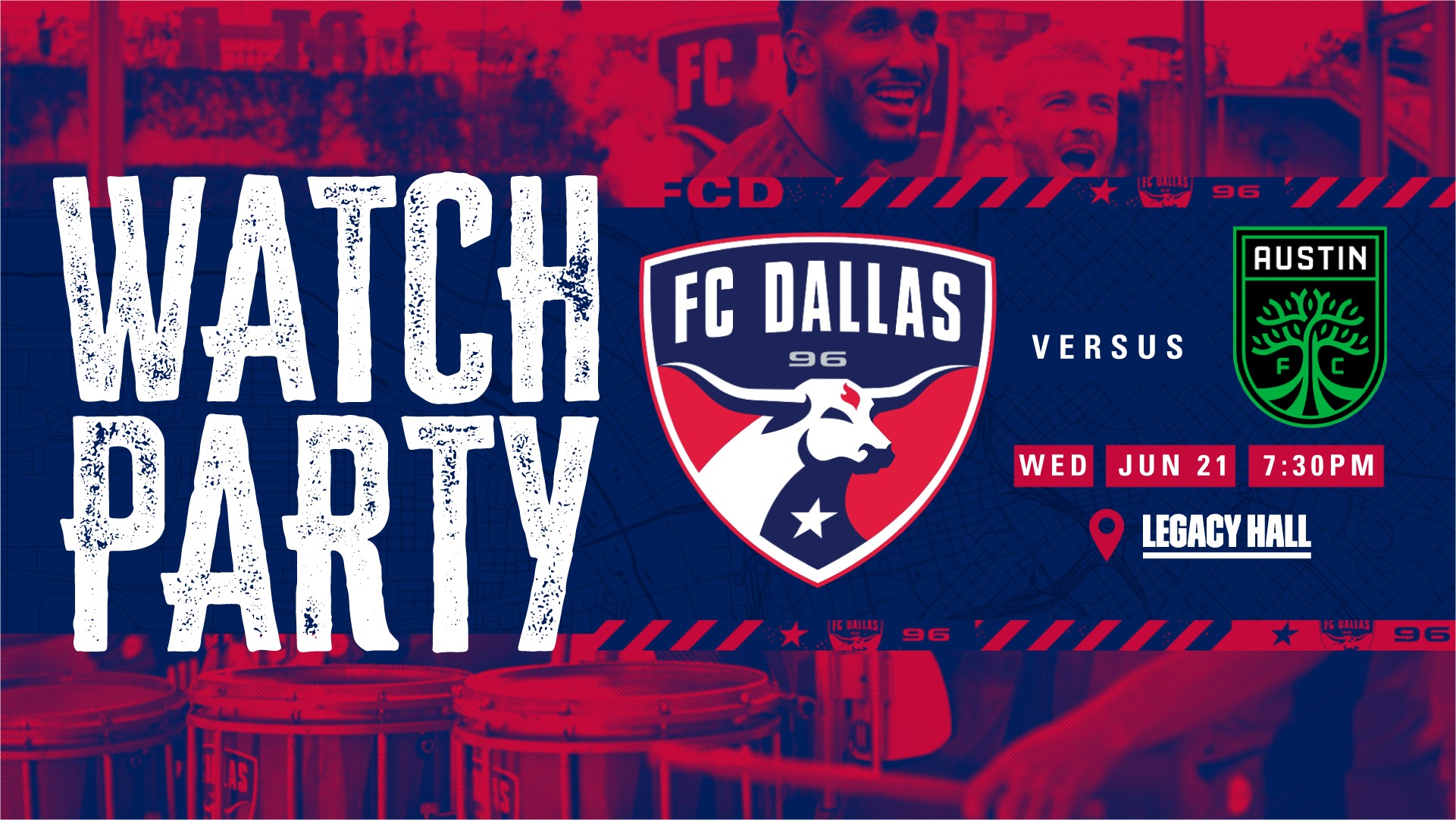 FC Dallas VS Austin Watch Party 6-21-2023