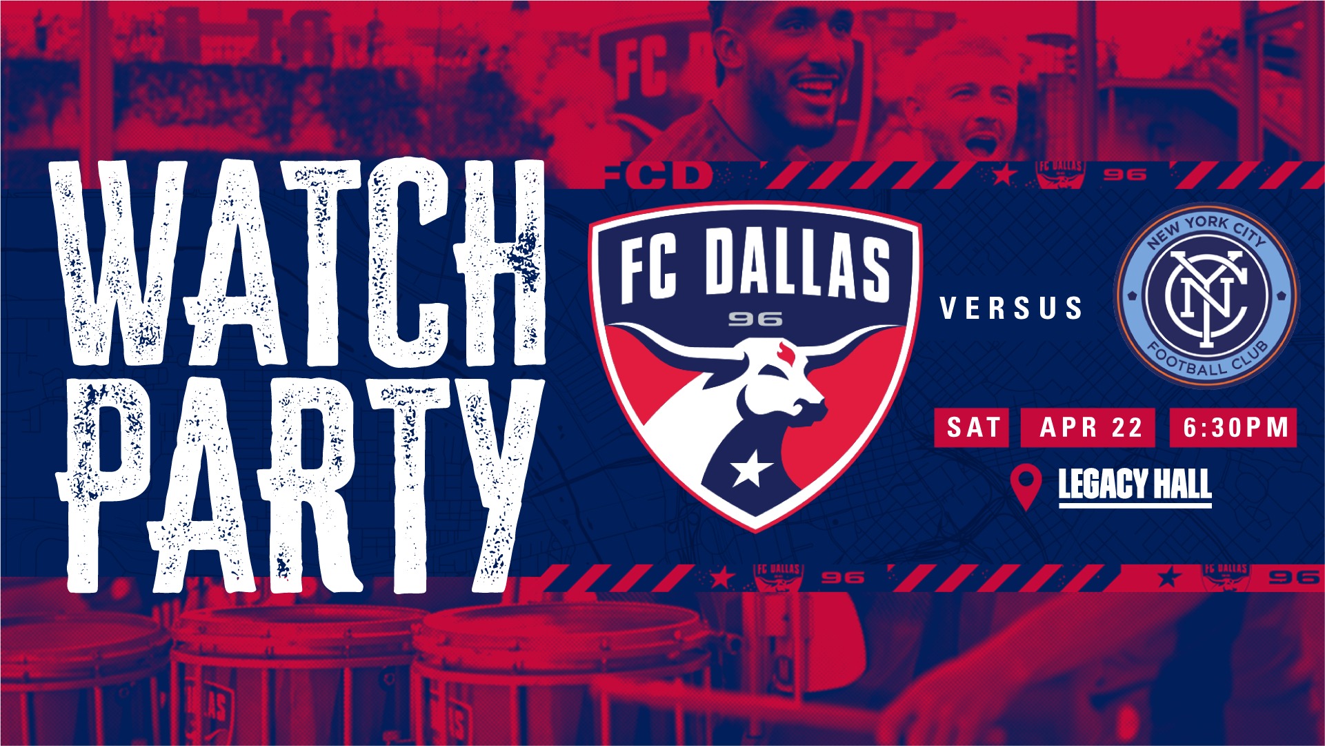 FC Dallas VS New York City Watch Party