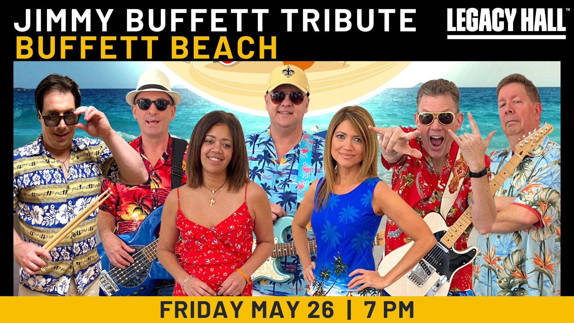 Jimmy Buffett Tribute - Buffett Beach FB Image