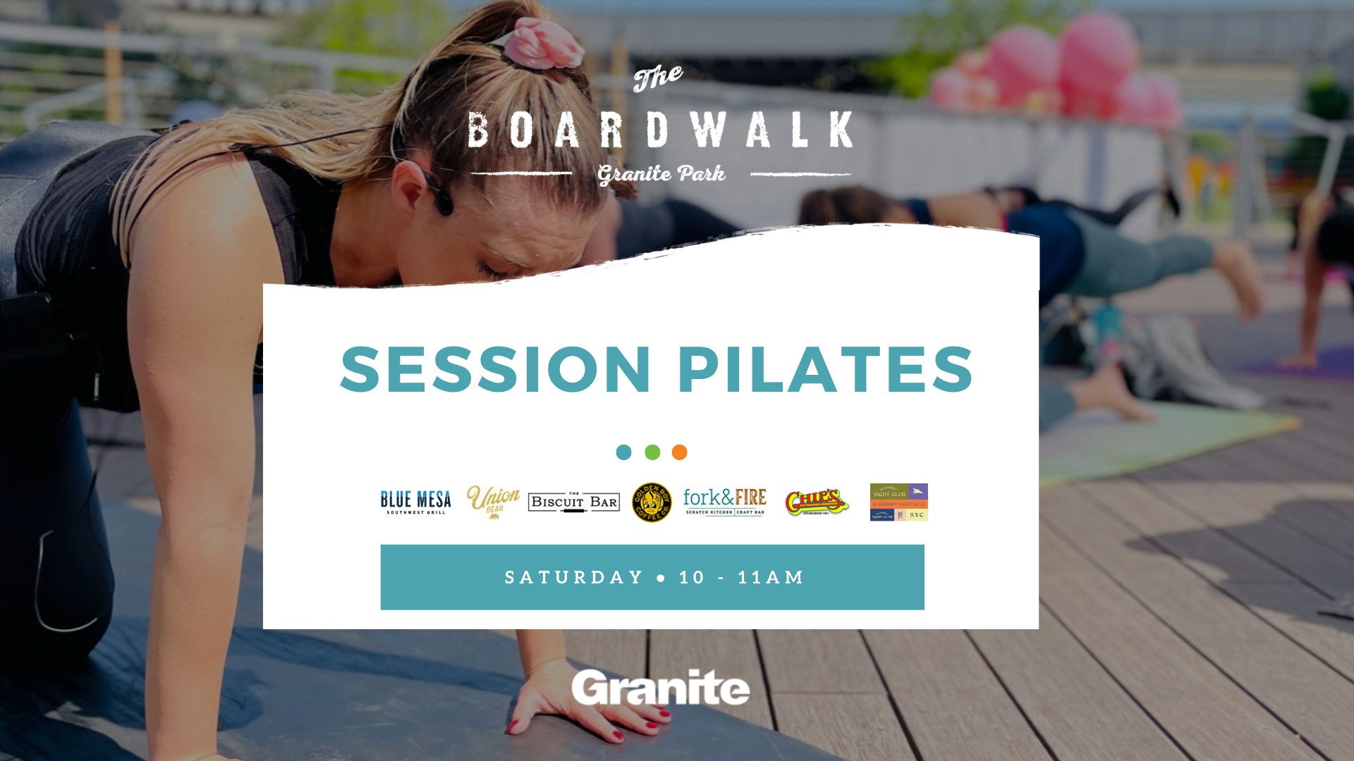 Session Pilates at the Boardwalk