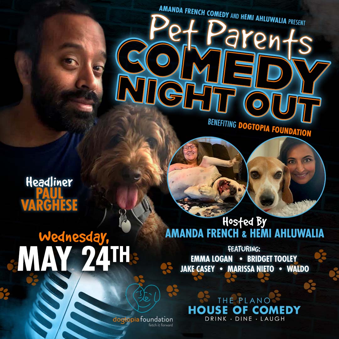 Pet Parents Comedy Night Out