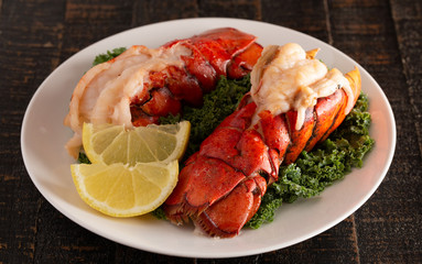 Broiled Lobster Tail Adobe Stock Photo