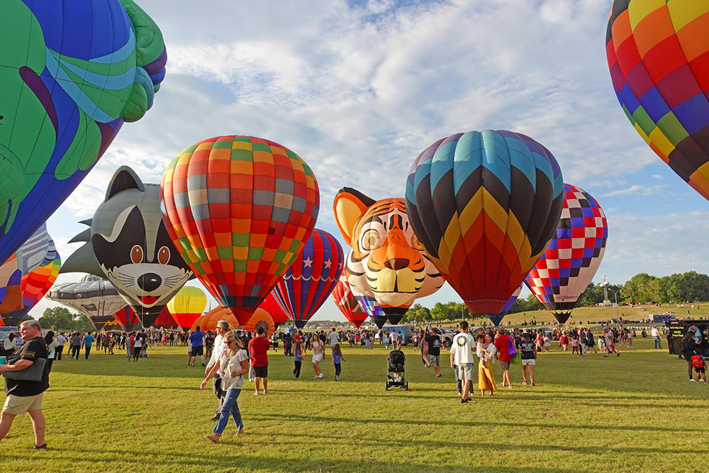 Experience the Plano Balloon Festival