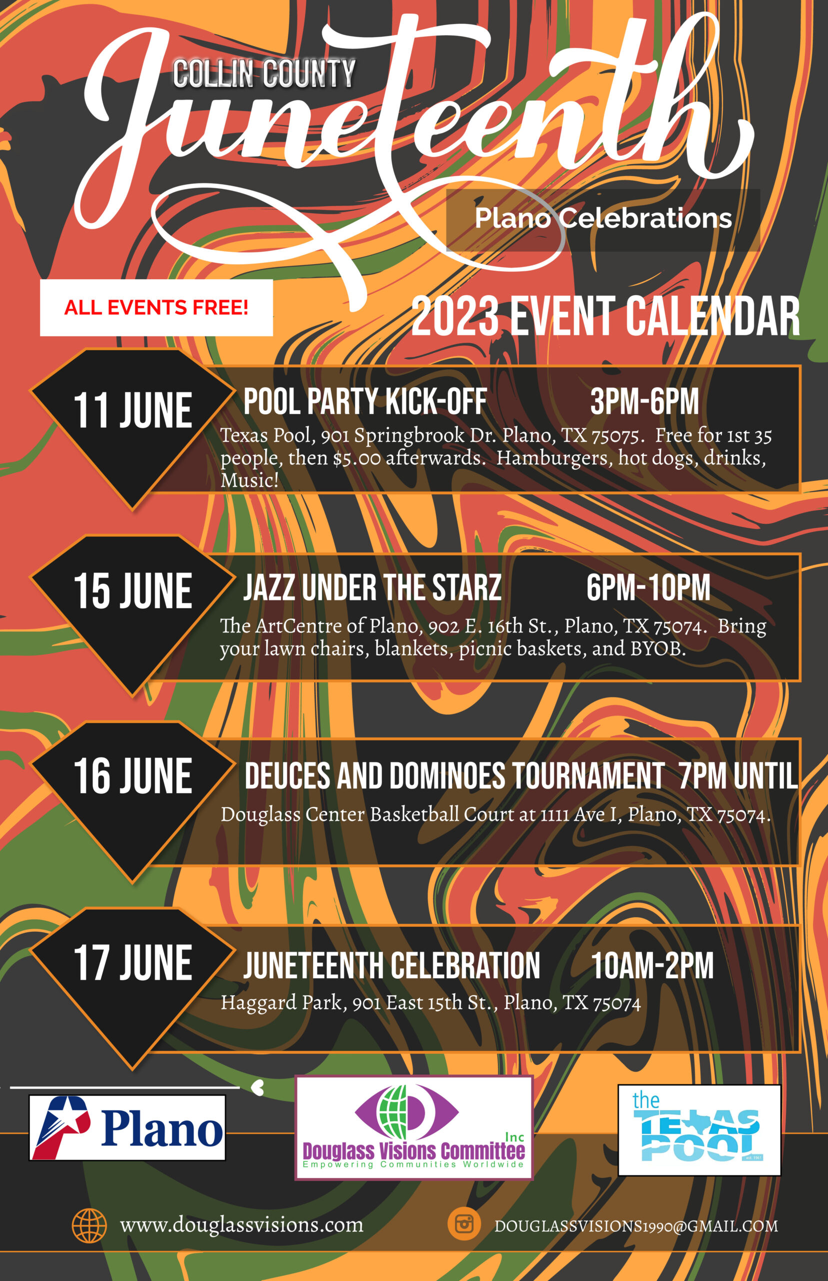 2023 Juneteenth Event Flyer