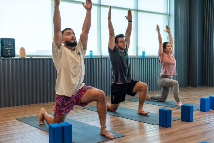 Movement Plano yoga class