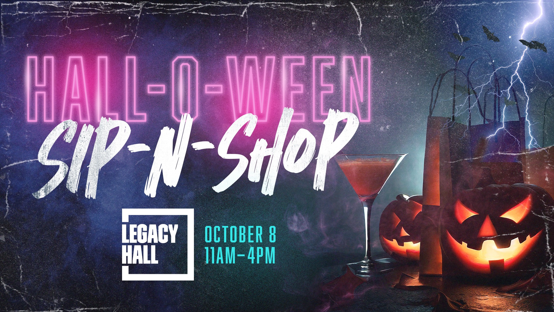 Hall-O-Ween Sip N Shop