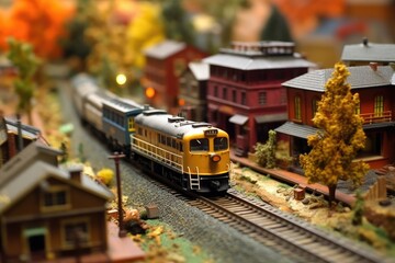 Model Train Adobe Stock Photo