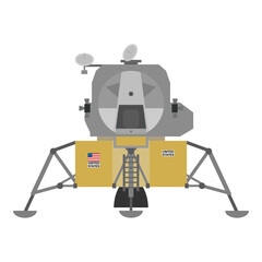 Apollo 11 Lunar Lander Adobe Stock Photo