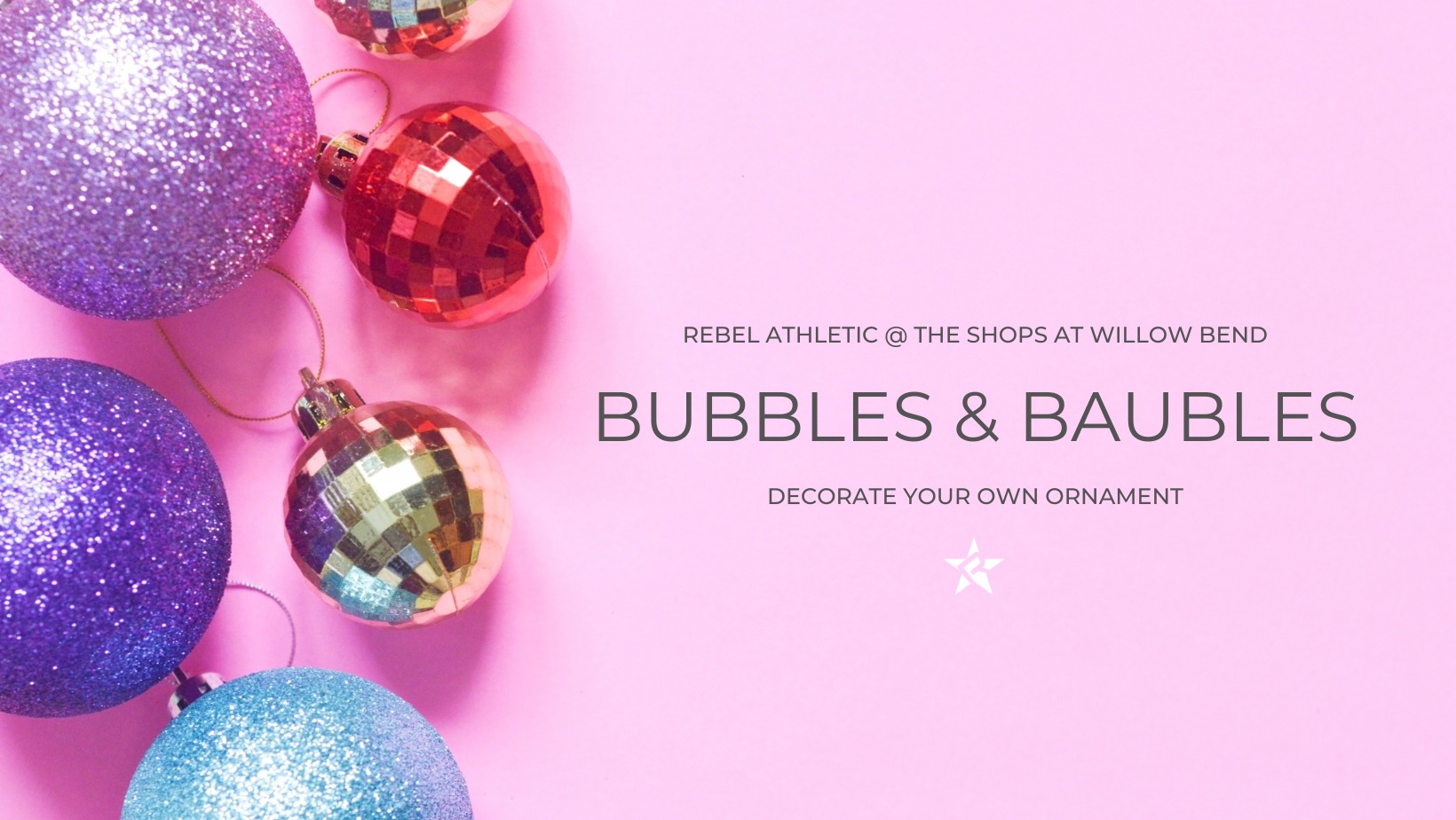 Bubbles & Baubles Decorate Ornaments