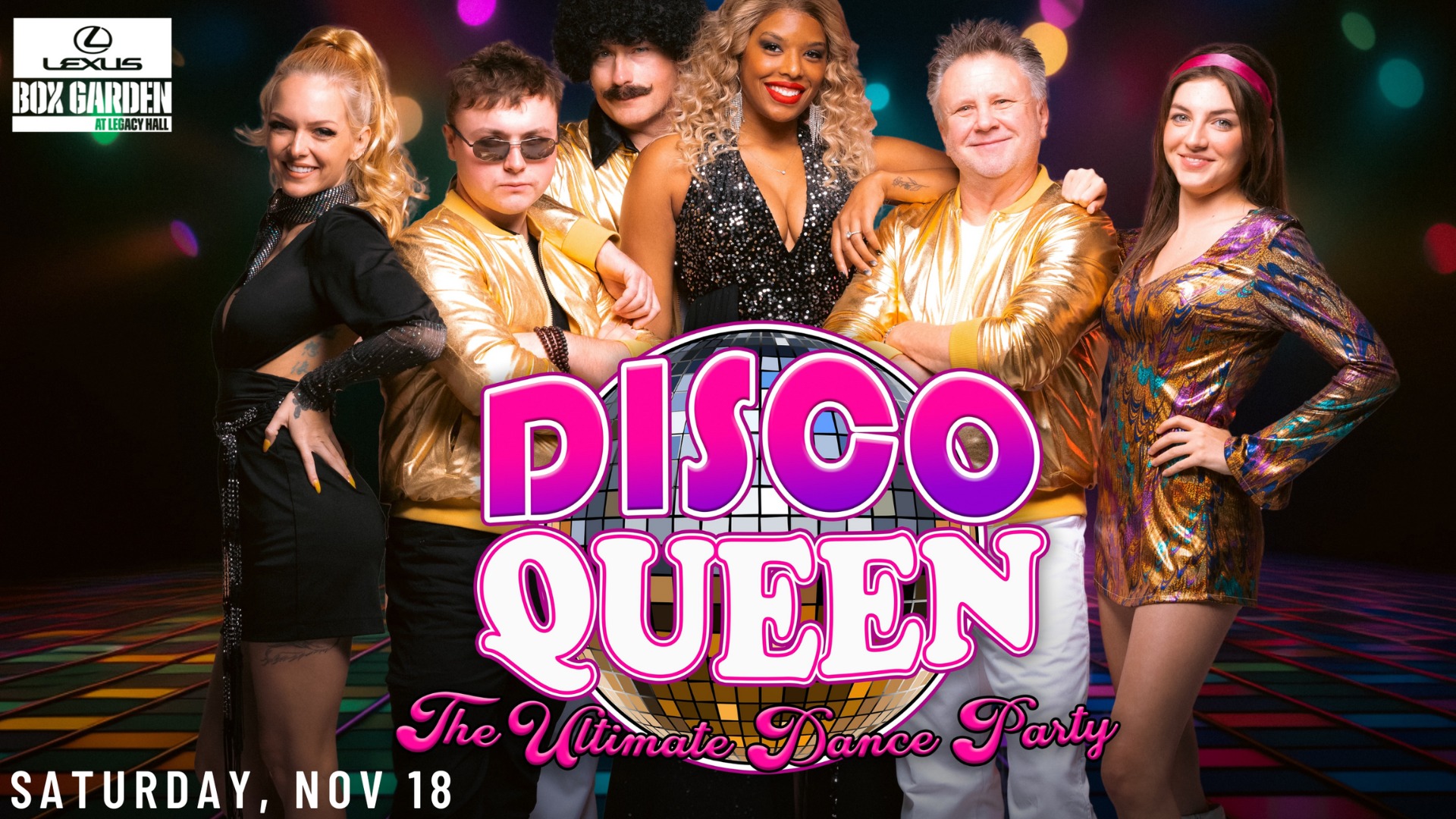 Disco Queen at Legacy Hall