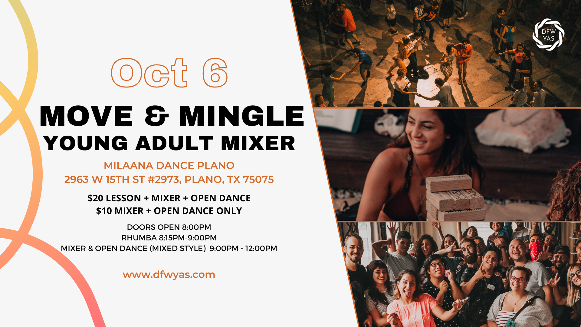 Move & Mingle Young Adult Mixer