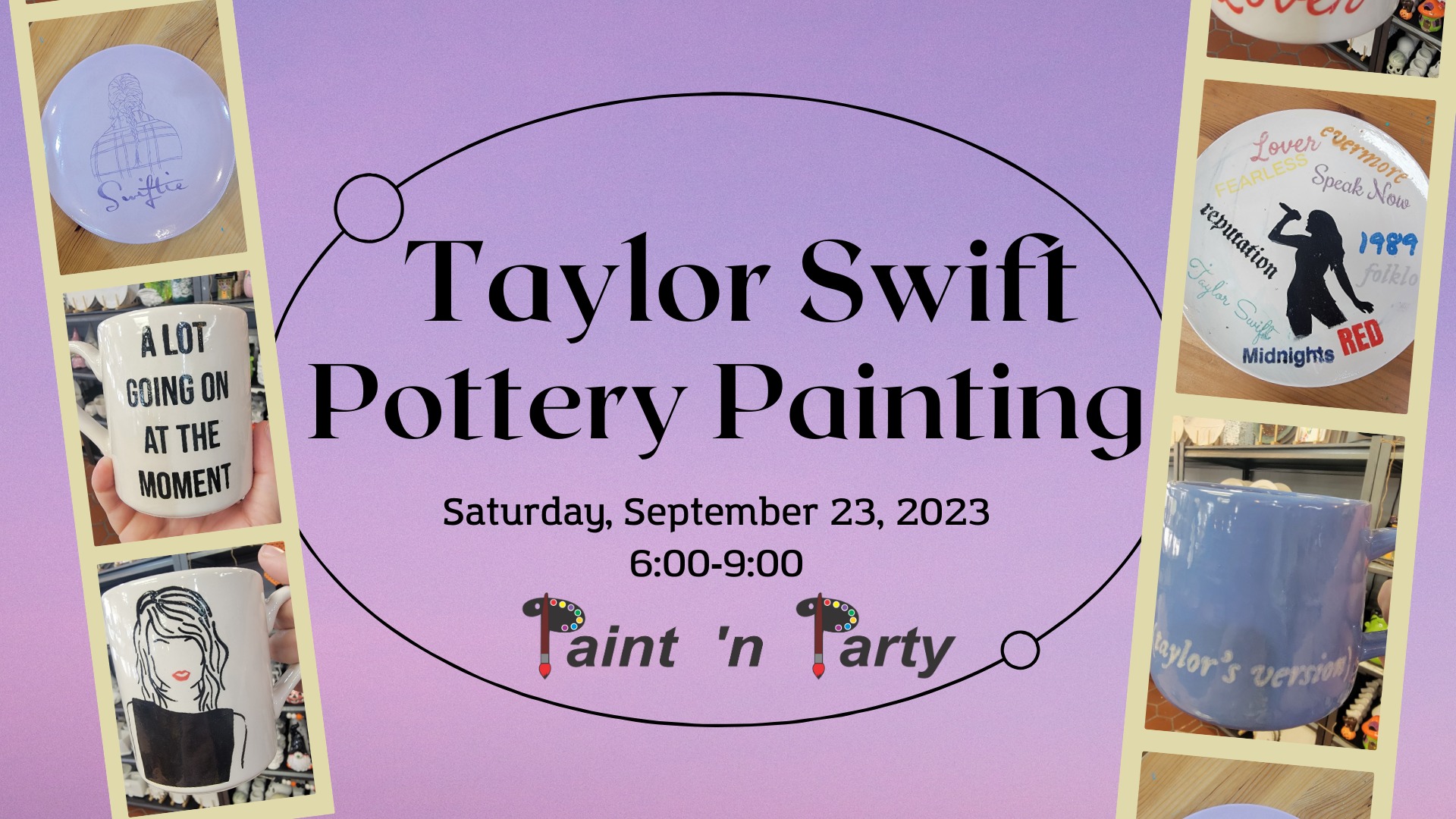 Taylor Swift Pottery Painting