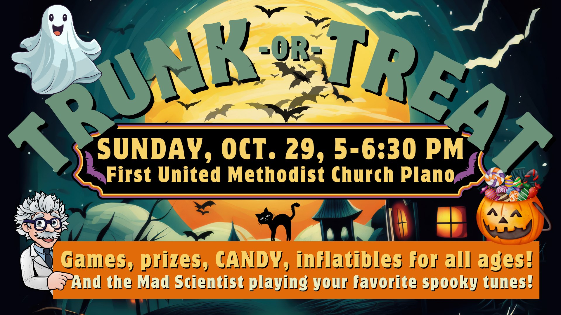 First United Methodist Church Plano Trunk or Treat