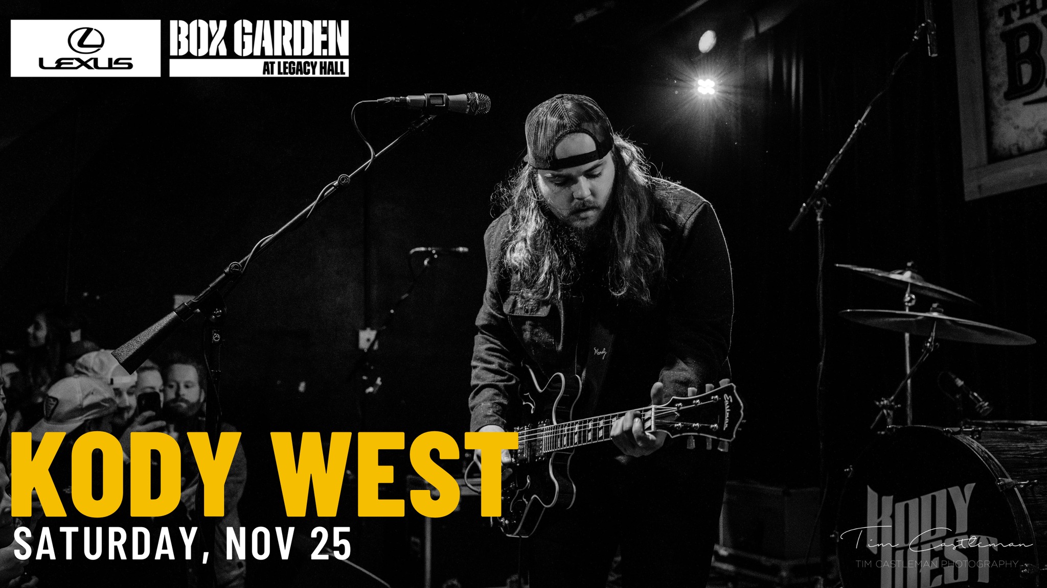 Kody West at Lexus Box Garden