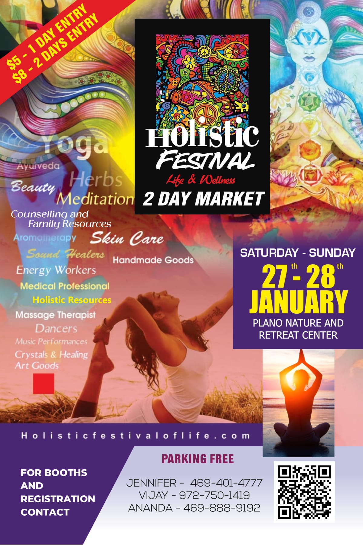 Holistic Market 2-Day in January.