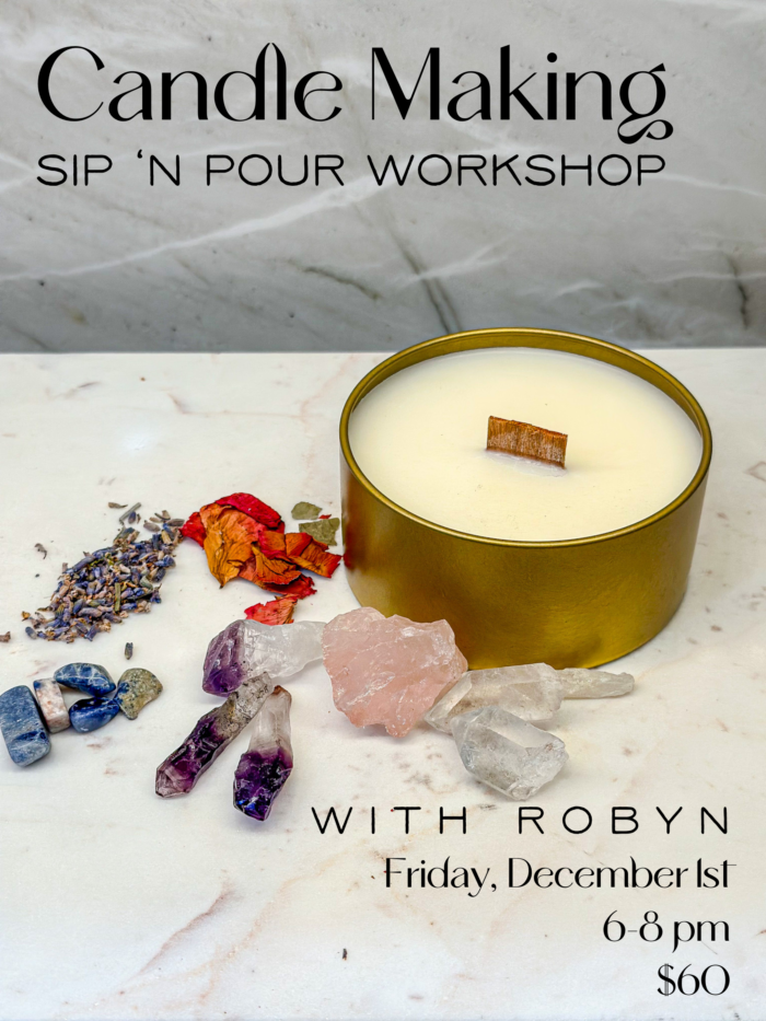 Candle Making Sip & Pour