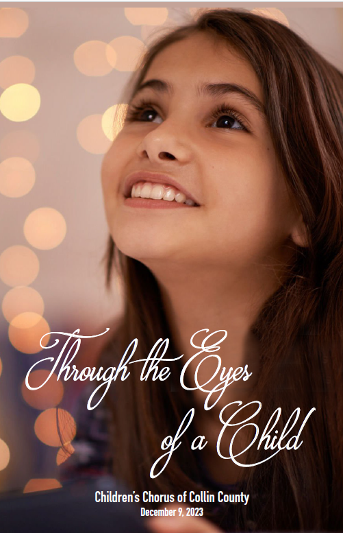 Collin County Childrens Choir - Through the Eyes of a Child