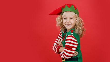 Little Elf Girl Adobe Stock Photo