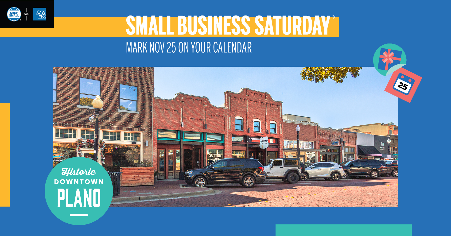 Small Business Saturday in Downtown Plano