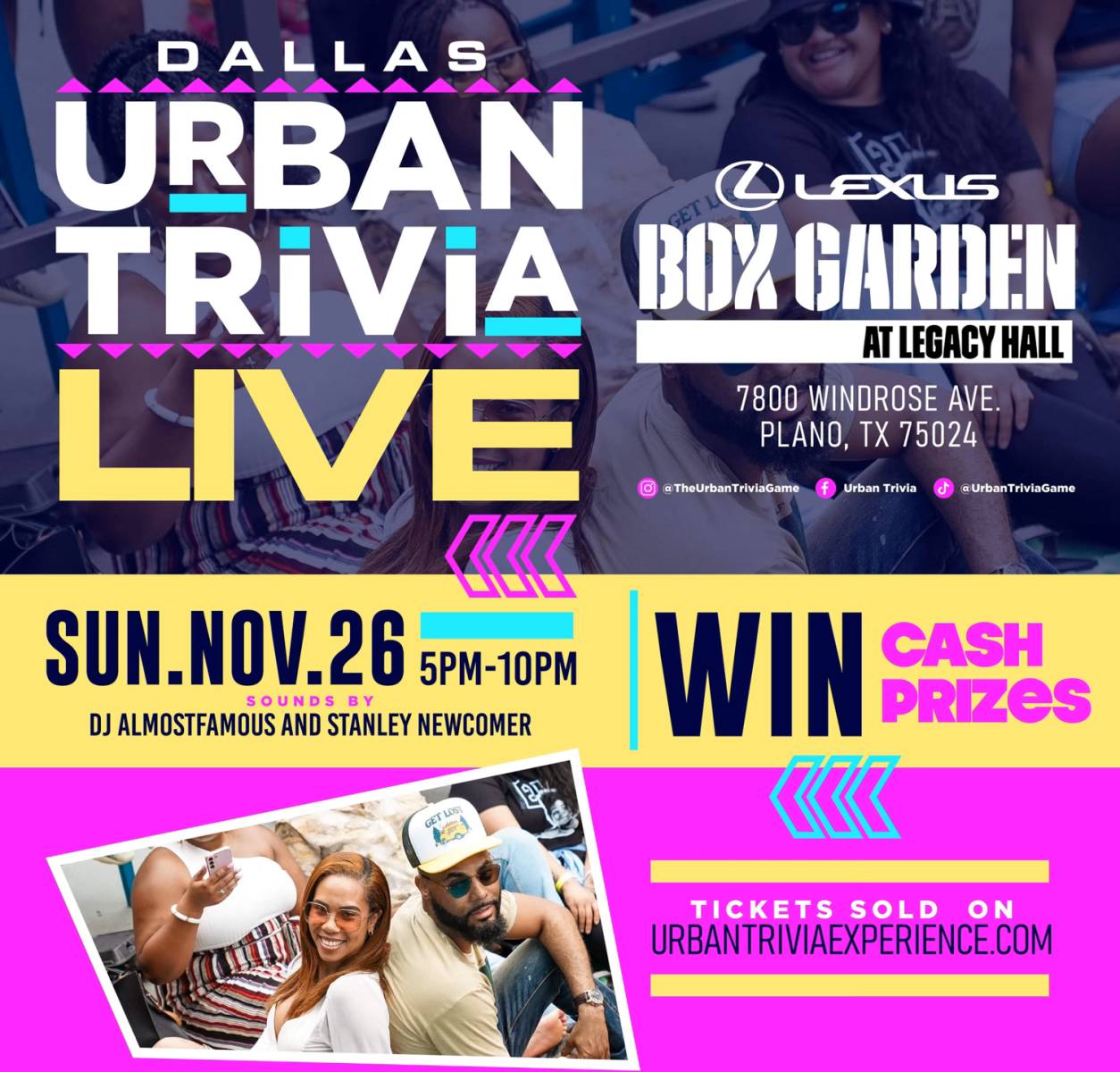 Urban Trivia 11-26-2023