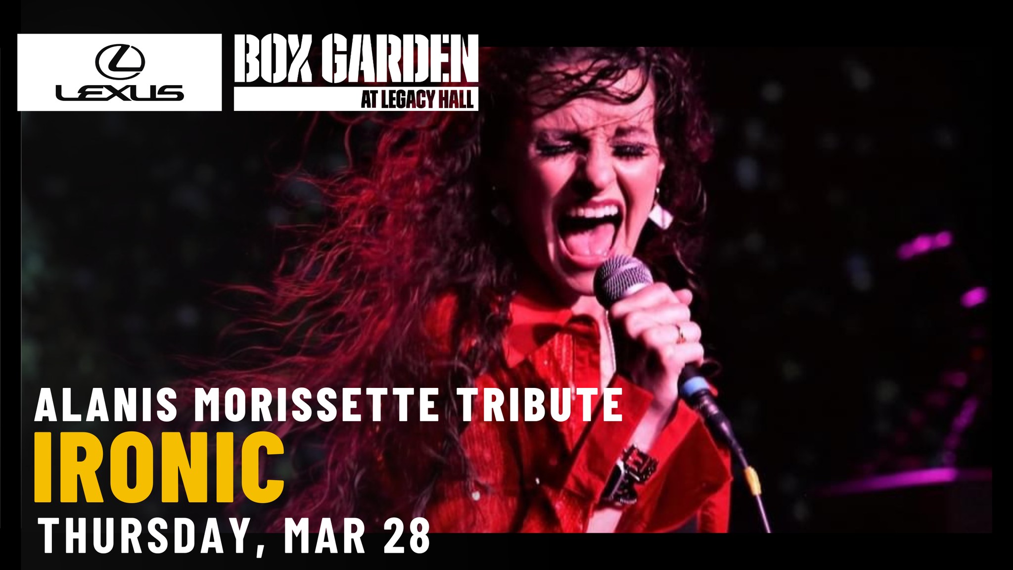 Alanis Morissette Tribute-Ironic Mar 28 24
